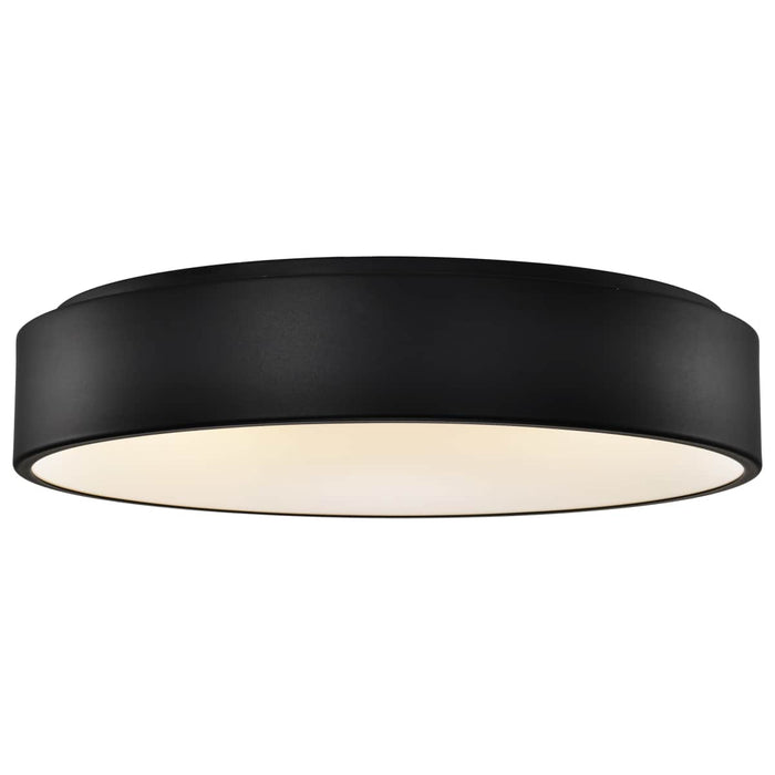 Flush Mount Nuvo 62-1454R1 Orbit - 30 Watt LED Flush Mount - CCT Selectable 3000K/4000K/5000K - Black Finish Nuvo