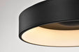 Flush Mount Nuvo 62-1454R1 Orbit - 30 Watt LED Flush Mount - CCT Selectable 3000K/4000K/5000K - Black Finish Nuvo