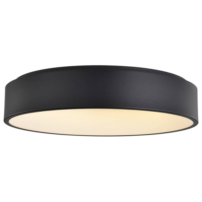Flush Mount Nuvo 62-1454 Orbit - 30W LED Flush Mount - Black Finish Nuvo