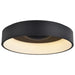 Flush Mount Nuvo 62-1454 Orbit - 30W LED Flush Mount - Black Finish Nuvo
