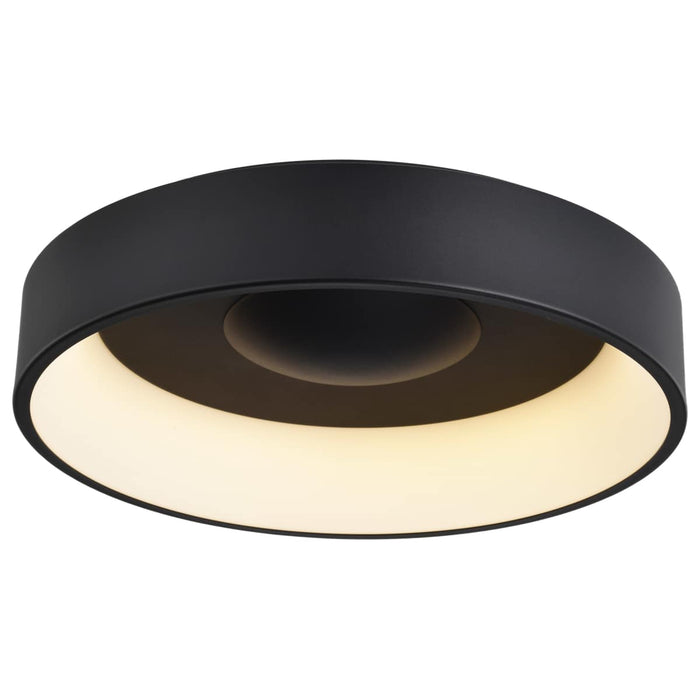 Flush Mount Nuvo 62-1454 Orbit - 30W LED Flush Mount - Black Finish Nuvo