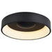 Flush Mount Nuvo 62-1454 Orbit - 30W LED Flush Mount - Black Finish Nuvo