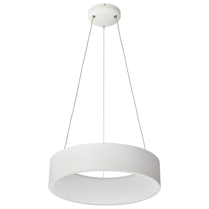 Pendant Nuvo 62-1455R1 Orbit - 20 Watt LED Pendant - CCT Selectable 3000K/4000K/5000K - White Finish Nuvo