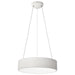 Pendant Nuvo 62-1455R1 Orbit - 20 Watt LED Pendant - CCT Selectable 3000K/4000K/5000K - White Finish Nuvo