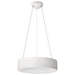 Pendant Nuvo 62-1455R1 Orbit - 20 Watt LED Pendant - CCT Selectable 3000K/4000K/5000K - White Finish Nuvo