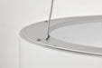 Pendant Nuvo 62-1455R1 Orbit - 20 Watt LED Pendant - CCT Selectable 3000K/4000K/5000K - White Finish Nuvo
