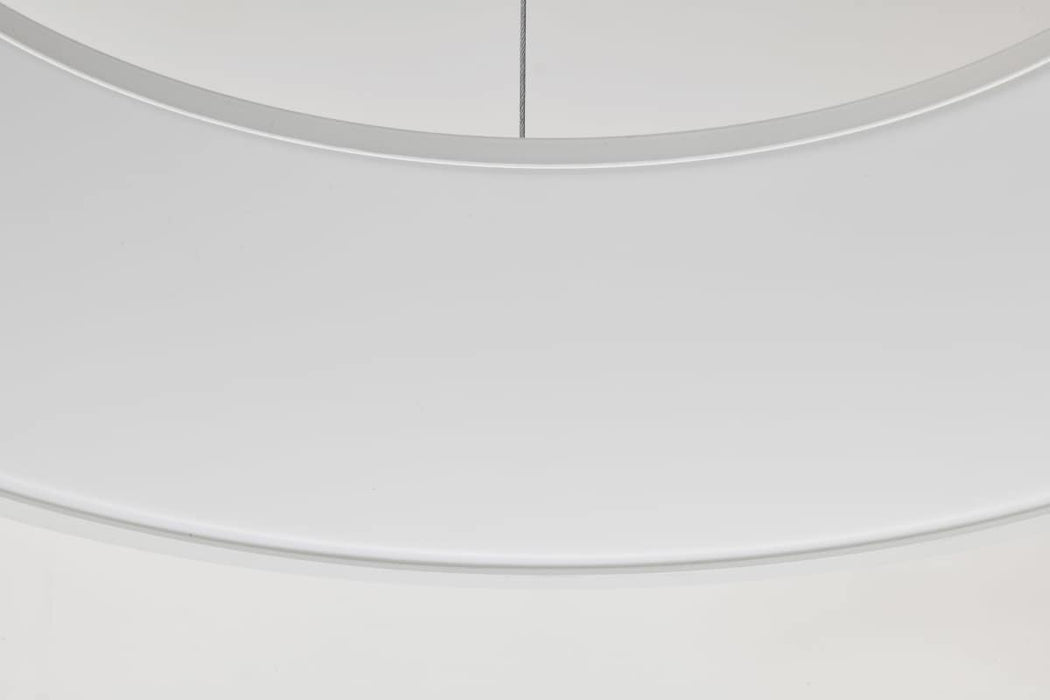 Pendant Nuvo 62-1455R1 Orbit - 20 Watt LED Pendant - CCT Selectable 3000K/4000K/5000K - White Finish Nuvo