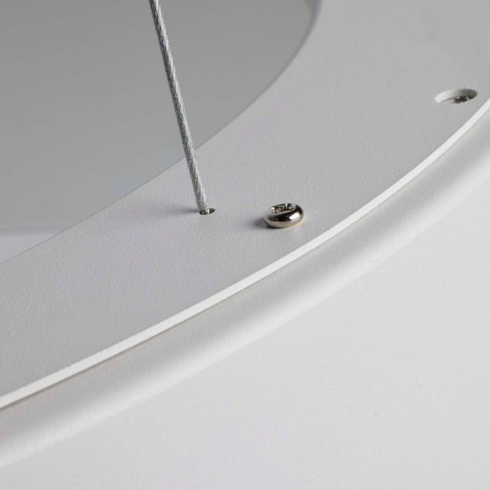 Pendant Nuvo 62-1455 Orbit - 20W LED Pendant - White Finish Nuvo