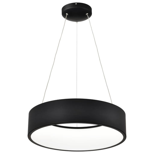 Pendant Nuvo 62-1456R1 Orbit - 20 Watt LED Pendant - CCT Selectable 3000K/4000K/5000K - Black Finish Nuvo