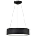 Pendant Nuvo 62-1456R1 Orbit - 20 Watt LED Pendant - CCT Selectable 3000K/4000K/5000K - Black Finish Nuvo