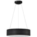 Pendant Nuvo 62-1456R1 Orbit - 20 Watt LED Pendant - CCT Selectable 3000K/4000K/5000K - Black Finish Nuvo
