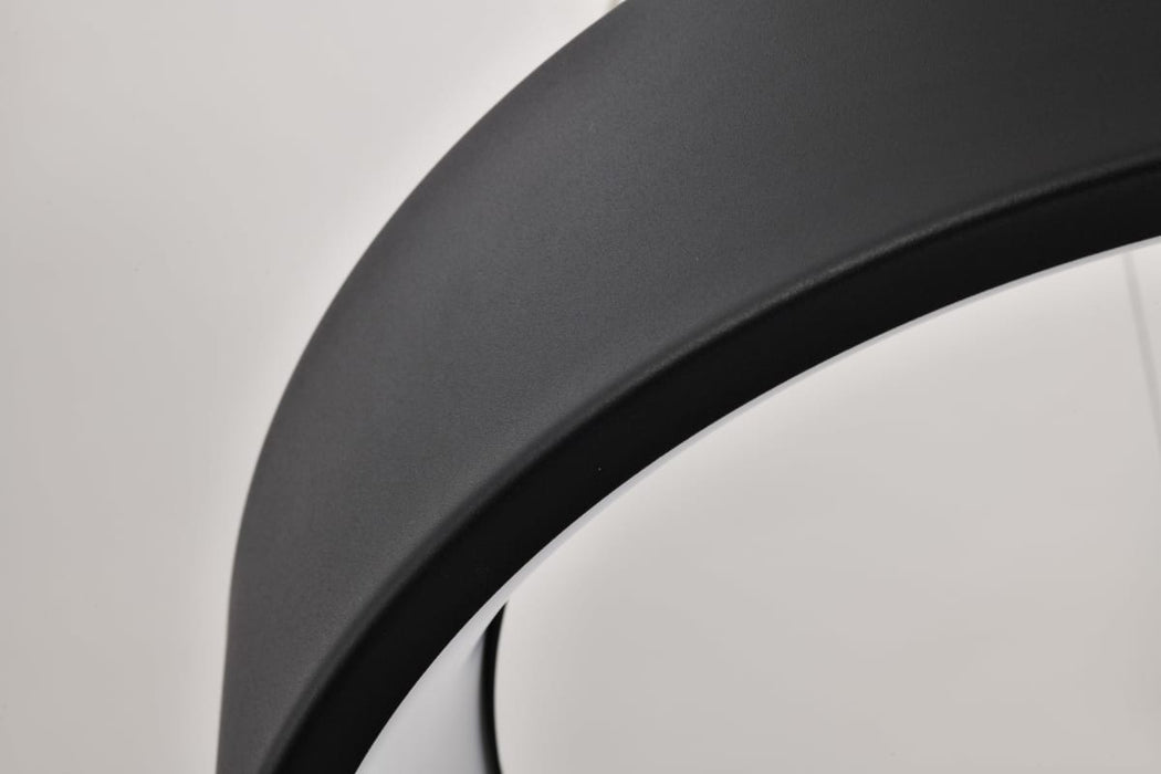 Pendant Nuvo 62-1456R1 Orbit - 20 Watt LED Pendant - CCT Selectable 3000K/4000K/5000K - Black Finish Nuvo