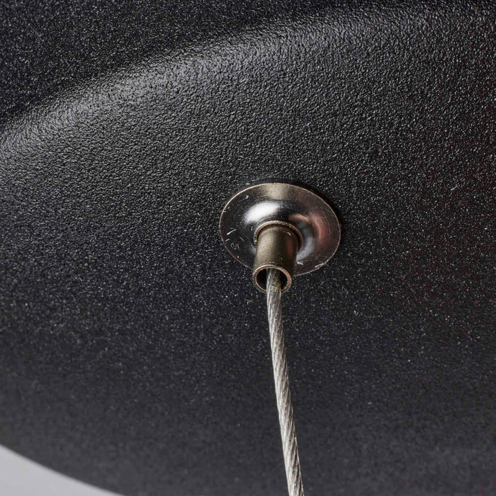 Pendant Nuvo 62-1456 Orbit - 20W LED Pendant - Black Finish Nuvo