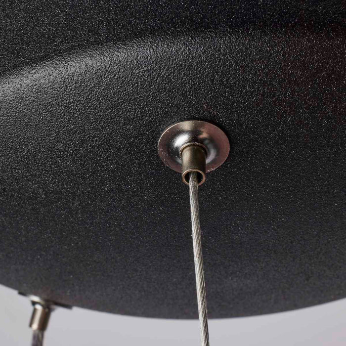 Pendant Nuvo 62-1456 Orbit - 20W LED Pendant - Black Finish Nuvo