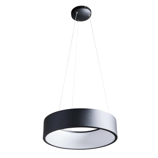 Pendant Nuvo 62-1456 Orbit - 20W LED Pendant - Black Finish Nuvo