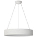 Pendant Nuvo 62-1457R1 Orbit - 30 Watt LED Pendant - CCT Selectable 3000K/4000K/5000K - White Finish Nuvo