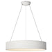 Pendant Nuvo 62-1457R1 Orbit - 30 Watt LED Pendant - CCT Selectable 3000K/4000K/5000K - White Finish Nuvo