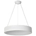 Pendant Nuvo 62-1457R1 Orbit - 30 Watt LED Pendant - CCT Selectable 3000K/4000K/5000K - White Finish Nuvo