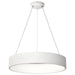 Pendant Nuvo 62-1457R1 Orbit - 30 Watt LED Pendant - CCT Selectable 3000K/4000K/5000K - White Finish Nuvo