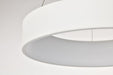 Pendant Nuvo 62-1457R1 Orbit - 30 Watt LED Pendant - CCT Selectable 3000K/4000K/5000K - White Finish Nuvo