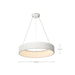 Pendant Nuvo 62-1457R1 Orbit - 30 Watt LED Pendant - CCT Selectable 3000K/4000K/5000K - White Finish Nuvo