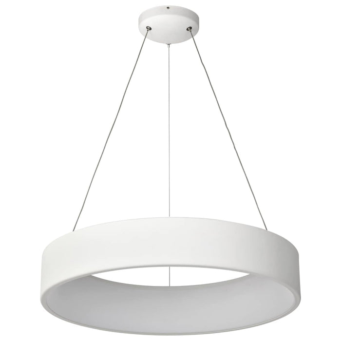Pendant Nuvo 62-1457R1 Orbit - 30 Watt LED Pendant - CCT Selectable 3000K/4000K/5000K - White Finish Nuvo