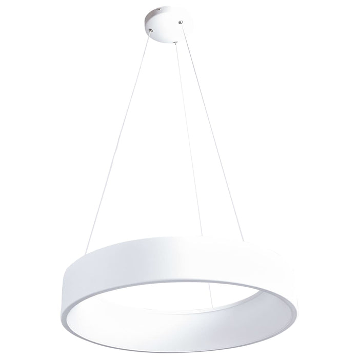 Pendant Nuvo 62-1457 Orbit - 30W LED Pendant - White Finish Nuvo