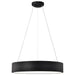 Pendant Nuvo 62-1458R1 Orbit - 30 Watt LED Pendant - CCT Selectable 3000K/4000K/5000K - Black Finish Nuvo