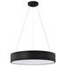 Pendant Nuvo 62-1458R1 Orbit - 30 Watt LED Pendant - CCT Selectable 3000K/4000K/5000K - Black Finish Nuvo