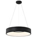 Pendant Nuvo 62-1458R1 Orbit - 30 Watt LED Pendant - CCT Selectable 3000K/4000K/5000K - Black Finish Nuvo