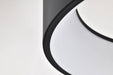Pendant Nuvo 62-1458R1 Orbit - 30 Watt LED Pendant - CCT Selectable 3000K/4000K/5000K - Black Finish Nuvo