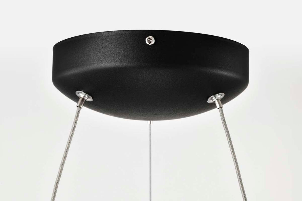 Pendant Nuvo 62-1458R1 Orbit - 30 Watt LED Pendant - CCT Selectable 3000K/4000K/5000K - Black Finish Nuvo