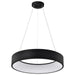 Pendant Nuvo 62-1458R1 Orbit - 30 Watt LED Pendant - CCT Selectable 3000K/4000K/5000K - Black Finish Nuvo