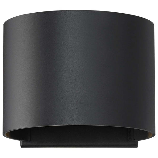 Sconce Nuvo 62-1464R1 Lightgate - 5 Watt LED Sconce - Matte Black Finish - Round - 3000K Nuvo