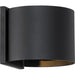 Sconce Nuvo 62-1464 Lightgate - LED Sconce - 5W - Matte Black Finish - 3000K Nuvo
