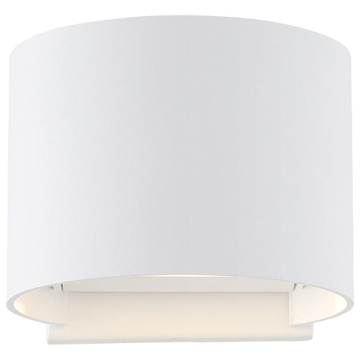 Sconce Nuvo 62-1465R1 Lightgate - 5 Watt LED Sconce - Matte White Finish - Round - 3000K Nuvo