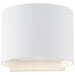 Sconce Nuvo 62-1465R1 Lightgate - 5 Watt LED Sconce - Matte White Finish - Round - 3000K Nuvo