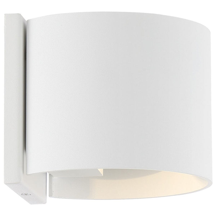 Sconce Nuvo 62-1465R1 Lightgate - 5 Watt LED Sconce - Matte White Finish - Round - 3000K Nuvo