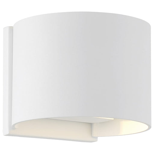 Sconce Nuvo 62-1465R1 Lightgate - 5 Watt LED Sconce - Matte White Finish - Round - 3000K Nuvo