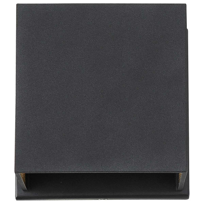 Sconce Nuvo 62-1466R1 Lightgate - 5 Watt LED Sconce - Matte Black Finish - Square - 3000K Nuvo
