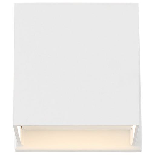 Sconce Nuvo 62-1467R1 Lightgate - 5 Watt LED Sconce - Matte White Finish - Square - 3000K Nuvo