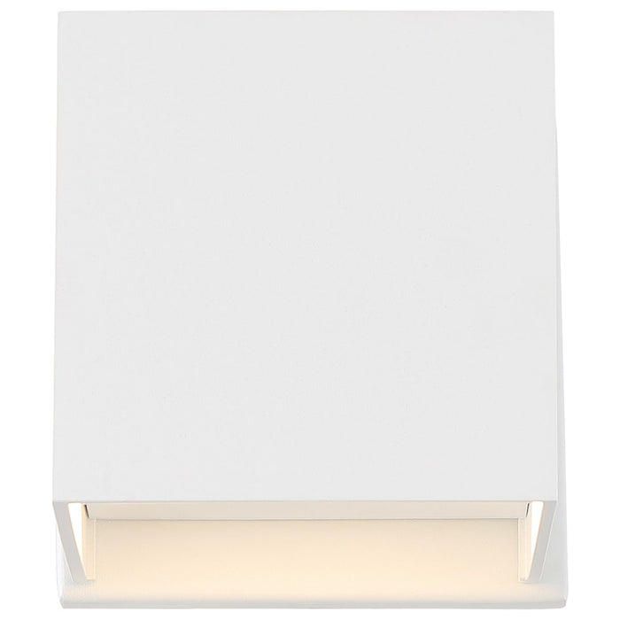 Sconce Nuvo 62-1467R1 Lightgate - 5 Watt LED Sconce - Matte White Finish - Square - 3000K Nuvo
