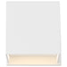 Sconce Nuvo 62-1467R1 Lightgate - 5 Watt LED Sconce - Matte White Finish - Square - 3000K Nuvo