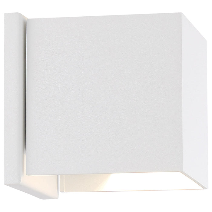 Sconce Nuvo 62-1467R1 Lightgate - 5 Watt LED Sconce - Matte White Finish - Square - 3000K Nuvo