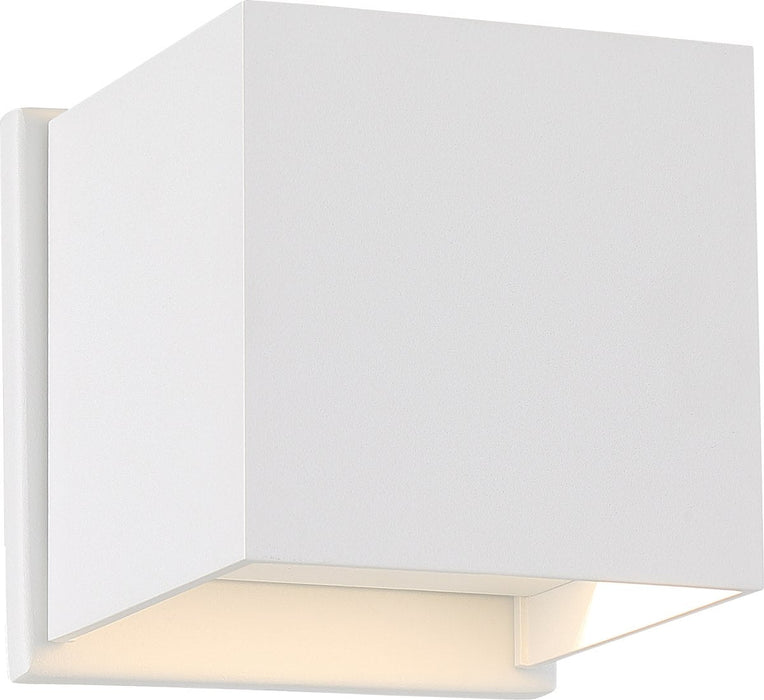 Sconce Nuvo 62-1467 Lightgate - LED Sconce - 5W - Matte White Finish - 3000K Nuvo
