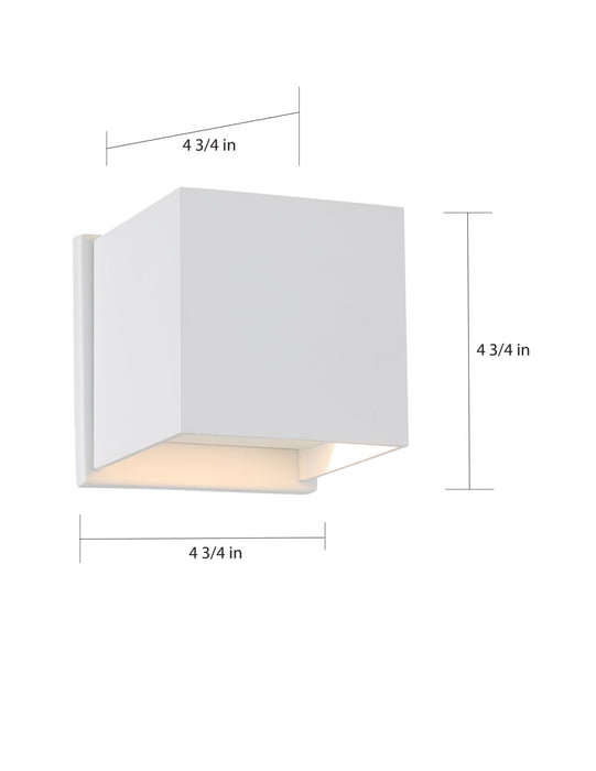 Sconce Nuvo 62-1467 Lightgate - LED Sconce - 5W - Matte White Finish - 3000K Nuvo