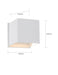 Sconce Nuvo 62-1467 Lightgate - LED Sconce - 5W - Matte White Finish - 3000K Nuvo