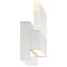 Sconce Nuvo 62-1502 Ellusion - LED Medium Wall Sconce - 15W - Polished Nickel Finish with Seeded Glass Nuvo