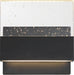 Sconce Nuvo 62-1512 Ellusion - LED Medium Wall Sconce - 15W - Matte Black Finish with Seeded Glass Nuvo