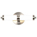 Vanity Nuvo 62-1534 Kagen Small Vanity - LED - Brushed Nickel Finish - White Acrylic Lens Nuvo